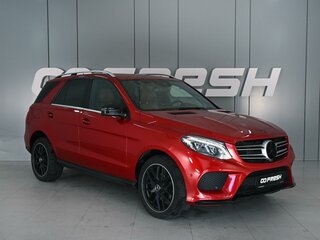 2017 Mercedes-Benz GLE 350 d I (W166), красный, 3699000 рублей, вид 1