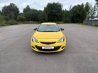 2011 Opel Astra GTC J Рестайлинг, жёлтый, 550000 рублей, вид 2