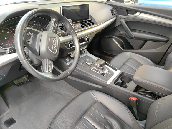 2020 Audi Q5 II (FY), синий, 4300000 рублей - вид 5
