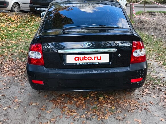 2008 Lada (ВАЗ) Priora I, чёрный, 250000 рублей - вид 2