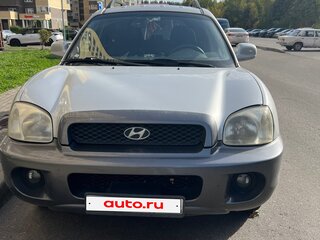 2003 Hyundai Santa Fe I, серый, 430000 рублей, вид 1