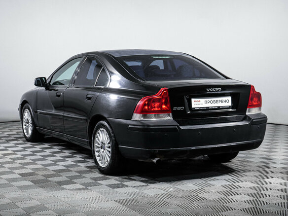 2007 Volvo S60 I Рестайлинг, чёрный, 499000 рублей - вид 6