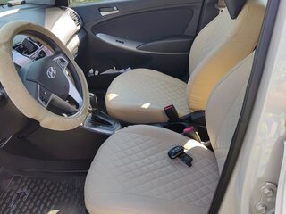 2014 Hyundai Solaris I, бежевый, 1150000 рублей, вид 5