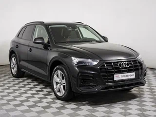 2021 Audi Q5 45 TFSI II (FY) Рестайлинг, чёрный, 4249000 рублей, вид 3