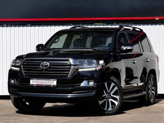 2018 Toyota Land Cruiser 200 Series Рестайлинг 2, чёрный, 6987000 рублей, вид 1