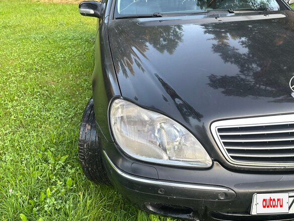 2002 Mercedes-Benz S-Класс 320 IV (W220), чёрный - вид 6