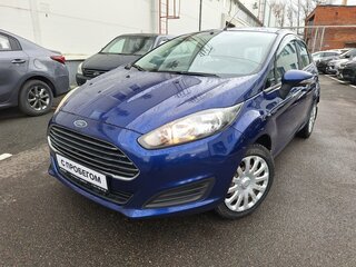 2015 Ford Fiesta Mk6 Рестайлинг, синий, 770000 рублей, вид 1