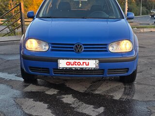 2002 Volkswagen Golf IV, синий, 295000 рублей, вид 3