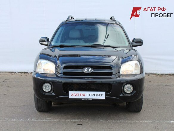2008 Hyundai Santa Fe Classic Classic, чёрный, 640000 рублей - вид 1