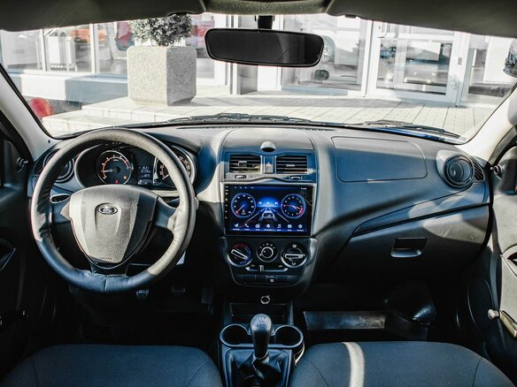 2020 Lada (ВАЗ) Granta I Рестайлинг, синий, 630000 рублей - вид 13
