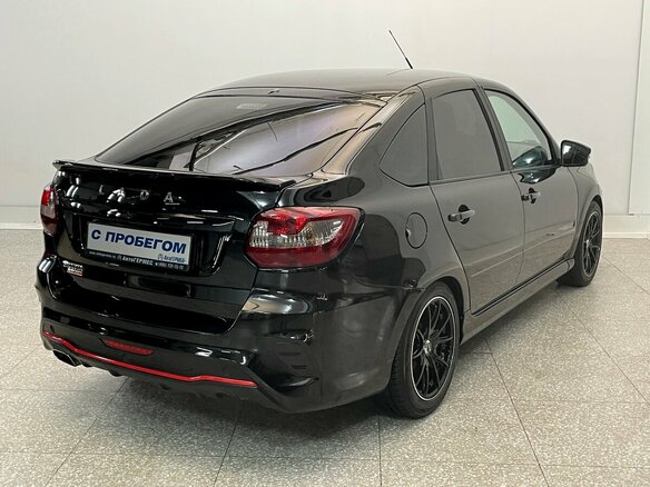 2025 Lada (ВАЗ) Granta Sport I Рестайлинг, чёрный, 1300000 рублей - вид 3
