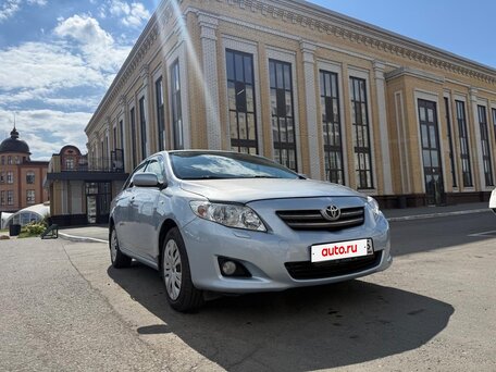 2008 Toyota Corolla AMT X (E140, E150), голубой, 810000 рублей, вид 4