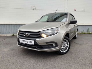 2019 Lada (ВАЗ) Granta I Рестайлинг, бежевый, 475000 рублей, вид 1