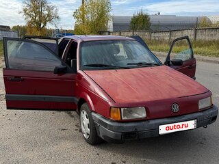 1992 Volkswagen Passat B3, пурпурный, 115000 рублей, вид 1