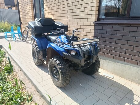 2011 Yamaha Grizzly 450 (YFM450), синий, 470000 рублей, вид 4