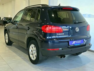 2014 Volkswagen Tiguan I Рестайлинг, синий, 1490000 рублей, вид 5