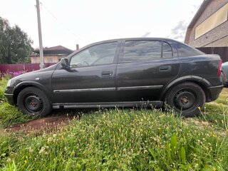 2001 Opel Astra G, чёрный, 350000 рублей, вид 3
