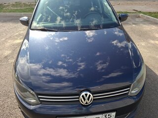 2010 Volkswagen Polo V, синий, 600000 рублей, вид 3
