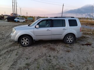 2008 Honda Pilot II, серебристый, 1400000 рублей, вид 5