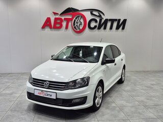 2019 Volkswagen Polo V Рестайлинг, белый, 1030000 рублей, вид 3