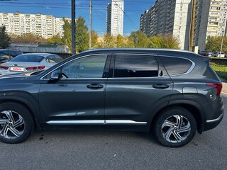 2021 Hyundai Santa Fe IV Рестайлинг, зелёный, 3750000 рублей, вид 5
