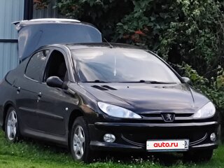 2009 Peugeot 206, чёрный, 256000 рублей, вид 1