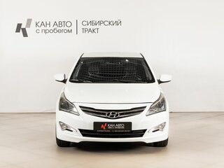 2015 Hyundai Solaris I Рестайлинг, белый, 750000 рублей, вид 2