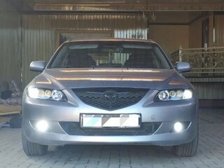 2006 Mazda 6 I (GG) Рестайлинг, серый, 390000 рублей, вид 2