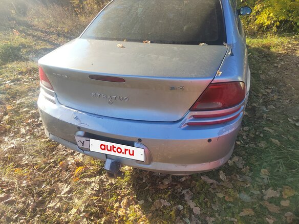 2004 Dodge Stratus II Рестайлинг, серый, 120000 рублей - вид 3