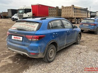 2019 Kia Rio X-Line IV, синий, 1122900 рублей, вид 4