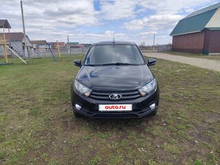 2022 Lada (ВАЗ) Granta Euro-2 I Рестайлинг, чёрный, 680000 рублей, вид 2