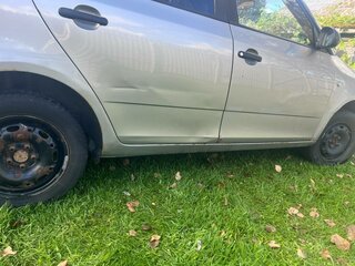 2008 Skoda Fabia II, серый, 210000 рублей, вид 4