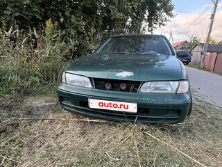 1998 Nissan Almera I (N15), зелёный, 85000 рублей, вид 1