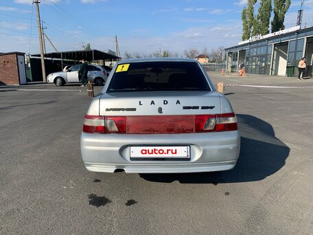 2005 Lada (ВАЗ) 2110, серебристый, 160000 рублей, вид 5