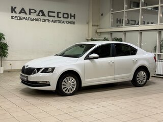2018 Skoda Octavia III (A7) Рестайлинг, белый, 1699000 рублей, вид 1