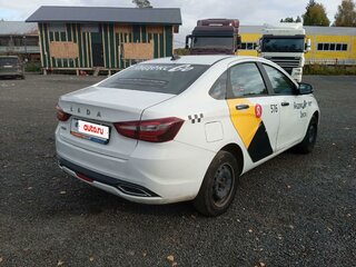 2023 Lada (ВАЗ) Vesta I Рестайлинг (NG), белый, 902000 рублей, вид 3