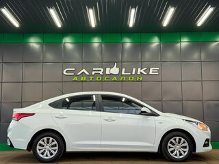 2018 Hyundai Solaris II, белый, 1299000 рублей, вид 4