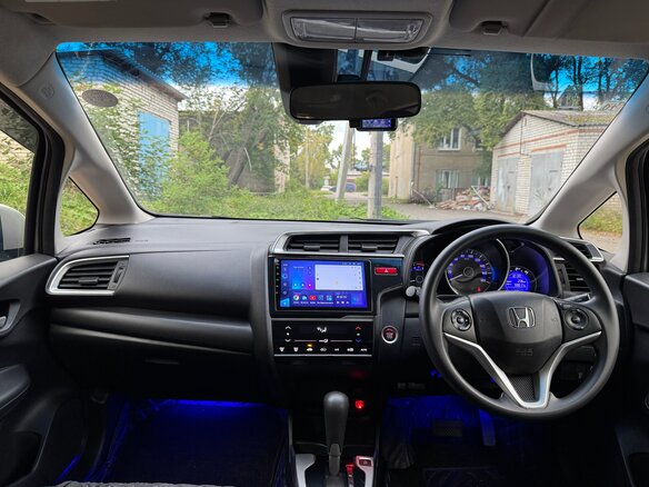 2016 Honda Fit III, серый, 950000 рублей - вид 7