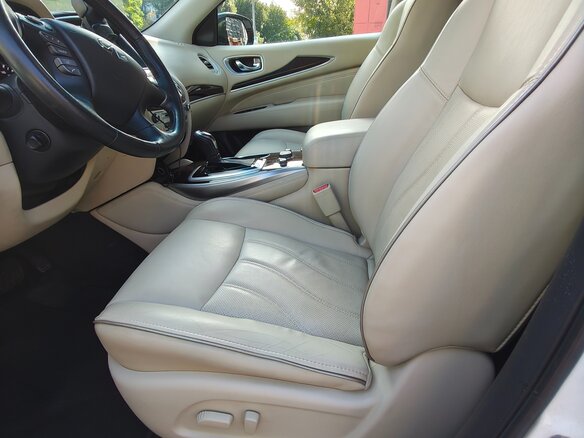 2019 Infiniti QX60 I Рестайлинг, белый - вид 8