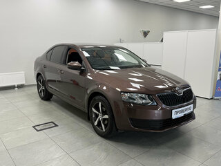 2014 Skoda Octavia III (A7), коричневый, 800000 рублей, вид 3