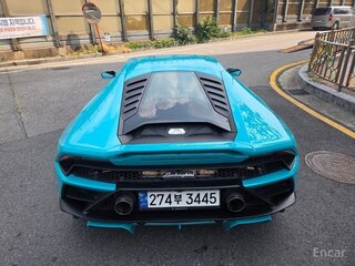 2021 Lamborghini Huracán I Рестайлинг, голубой, 23500284 рублей, вид 3