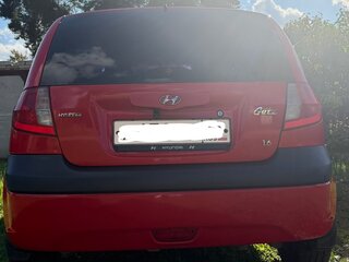 2007 Hyundai Getz I Рестайлинг, красный, 345000 рублей, вид 5