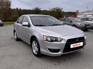 2008 Mitsubishi Lancer X, серебристый, 660000 рублей, вид 3