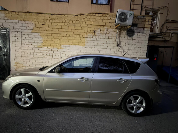 2005 Mazda 3 I (BK), бежевый, 550000 рублей - вид 5