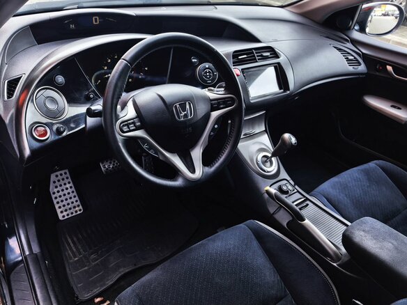 2008 Honda Civic VIII, чёрный, 669000 рублей - вид 4