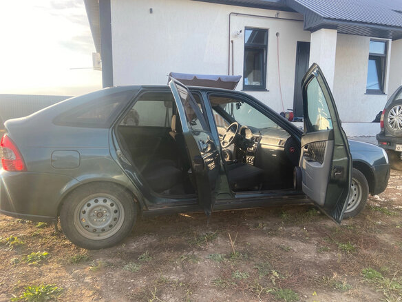 2008 Lada (ВАЗ) Priora I, серый, 240000 рублей - вид 6