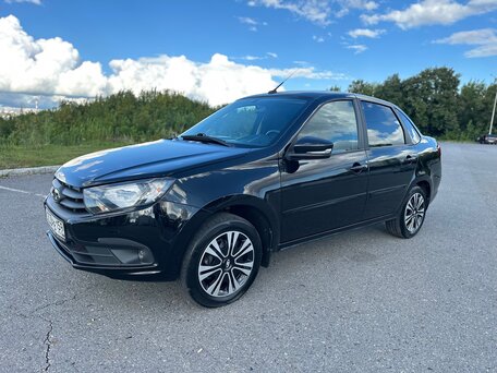 2023 Lada (ВАЗ) Granta I Рестайлинг, чёрный, 720000 рублей, вид 1
