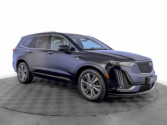 2021 Cadillac XT6 I, синий, 3750000 рублей - вид 3