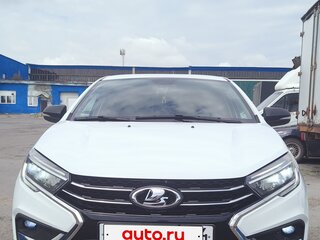 2024 Lada (ВАЗ) Vesta I Рестайлинг (NG), белый, 1150000 рублей, вид 2