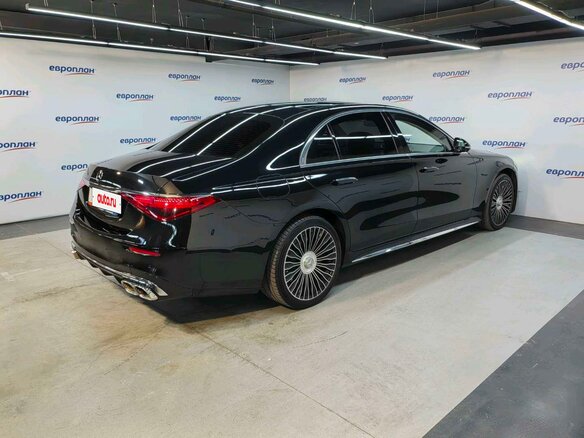 2021 Mercedes-Benz S-Класс 350 d Long 4MATIC VII (W223), чёрный, 8510780 рублей - вид 2